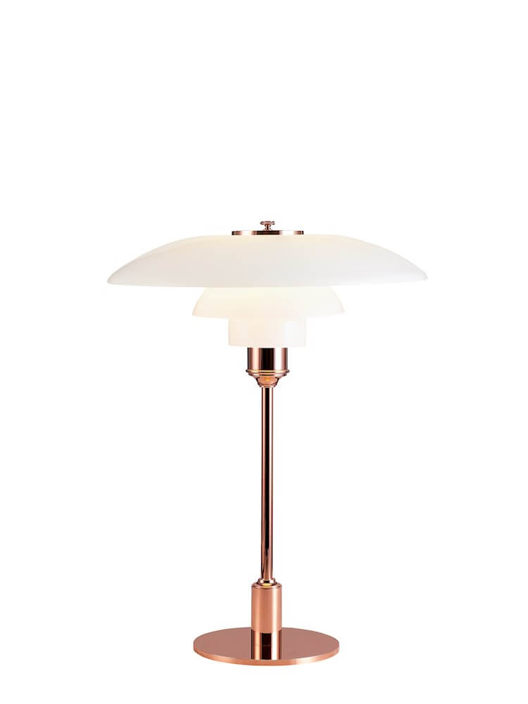 2 Copper Table Lamp Limited Edition, Louis Poulsen Ph 2 1 Table Lamp Limited Edition